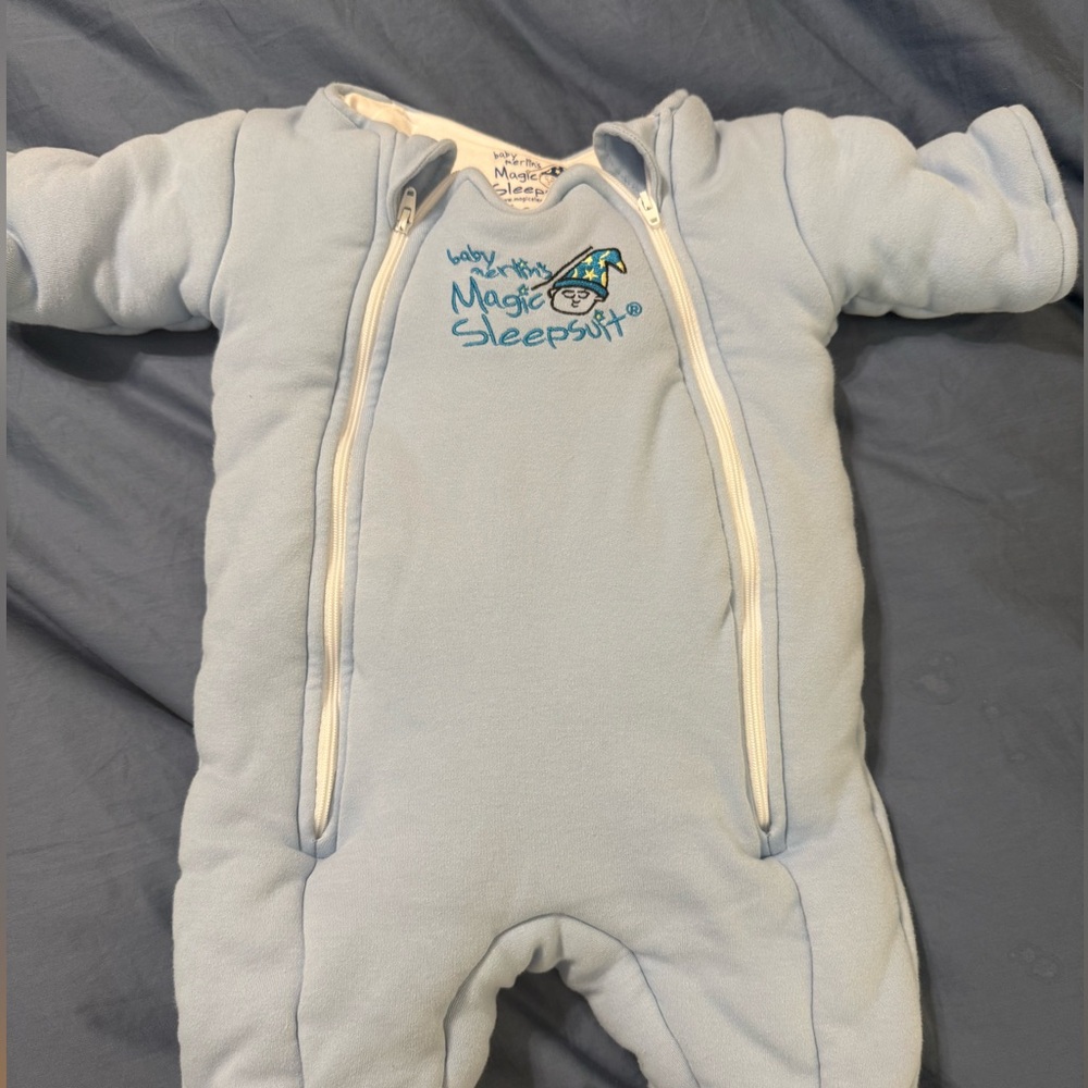 Baby Magic Sleepsuit Blue